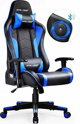 Silla Gaming Con Altavoces Bluetooth Y Diseño Ergonómico