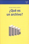 Que Es Un Archivo - Heredia Herrera,antonia