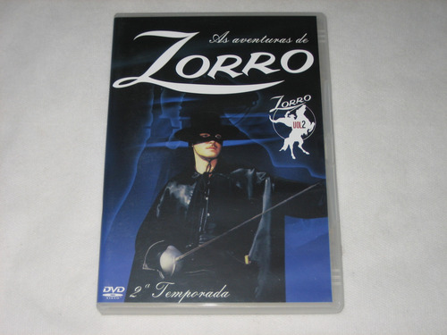 Zorro - 2a Temporada - Vol.2 - 7 Episódios - Dvd (Usado)