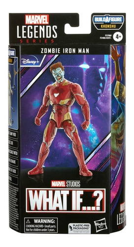 Figura Zombie Iron Man - What If Baf Khonshu Legends Hasbro