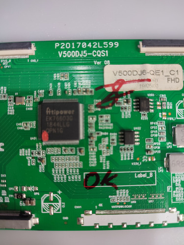 Tarjeta T-con Ghia. G55duhds8-q V500dj6-qe1_c1 (Usado)