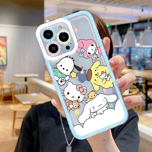 Funda De Teléfono Sanrio Hello Kitty For iPhone 15 14 13 12