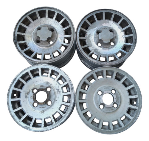 4 Llantas Originales De Ford Taunus Rodado 13 Centro 4x108 Plateado
