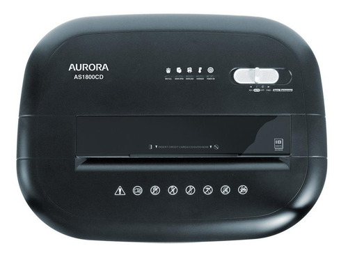 Fragmentadora Aurora As1800cd 110v Corta 18 Folhas Partícula