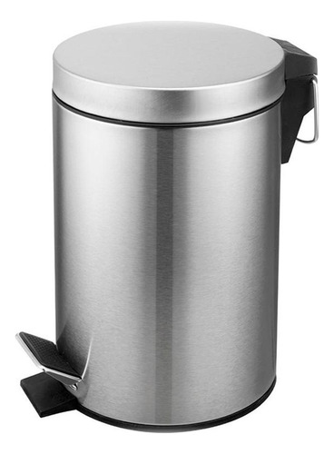 Lixeira Com Pedal Inox Fosco 20l - A/casa