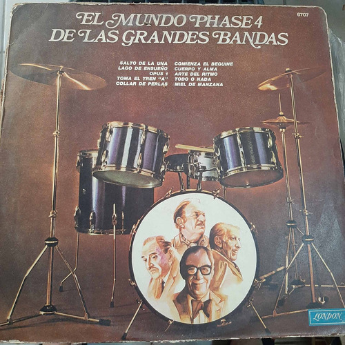 Vinilo El Mundo Phase 4 De Las Grandes Bandas J1