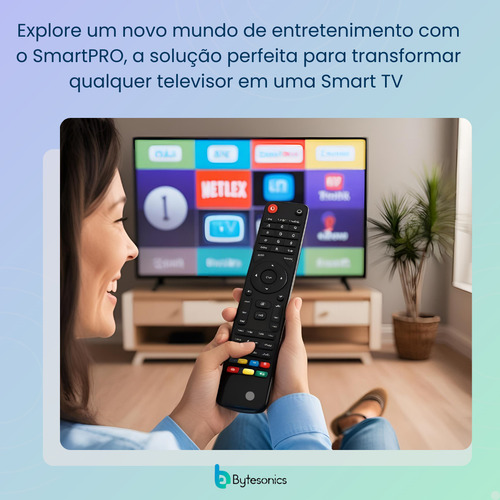 Smart Box Tv 4k Full Hd Prosb-3000 16gb Proeletronic Android