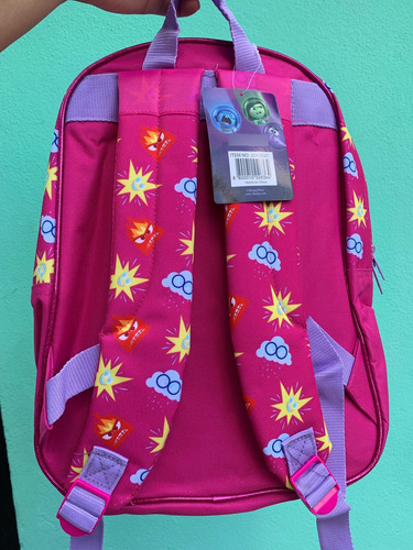 Mochila Infantil Disney Intensamente 2 Rosa Chicle