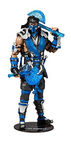 Figura de acción Mortal Kombat - Sub Zero de McFarlane Toys