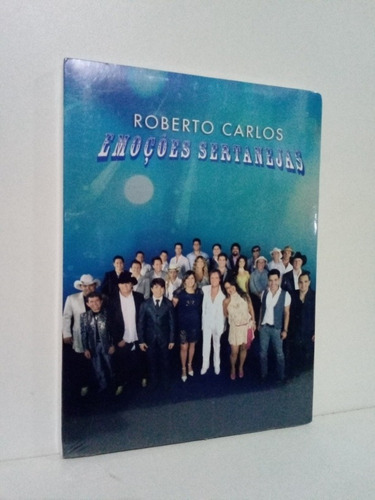 Dvd Roberto Carlos - Emoções Sertanejas, Lacrado