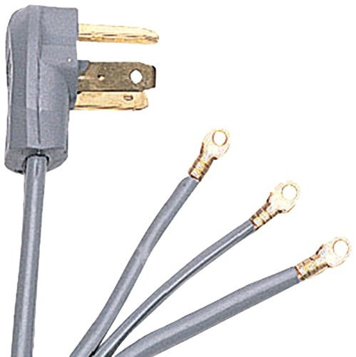 Certificado Appliance 90-1.024 3-wire Secador Cord, 6-foot, 