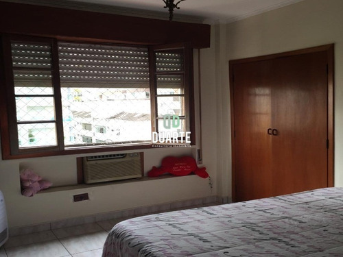 Imagem 5 de 13 de Apartamento Para Venda, 130m2, 2 Quartos, Dependência, 1 Vaga Demarcada, José Menino, Santos - Ap01726 - 34442155