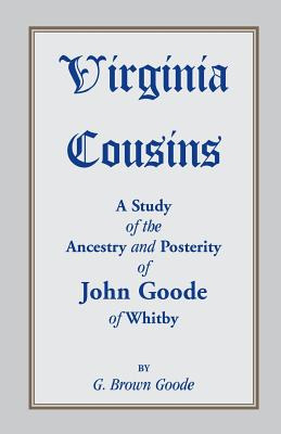 Libro Virginia Cousins: A Study Of The Ancestry And Poste...