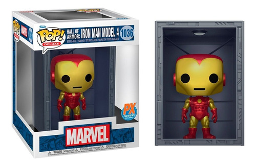 Hall Of Armor Iron Man Model 4 Funko Pop 1036 Marvel