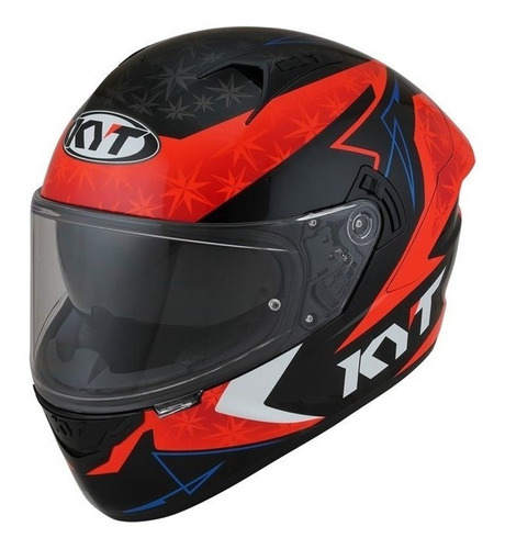 Casco Integral Kyt Nf-r Fernandez Negro Rojo Bamp Group