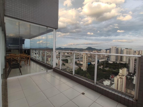 Imagem 6 de 27 de Apartamento Duplex Com 4 Dormitórios, 240 M², 2 Suítes, 2 Vagas, - Venda Por R$ 3.077.000 Ou Aluguel Por R$ 20.000/mês - Aparecida - Santos/sp - Ad0016