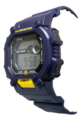 Reloj Casio Core Hombre W-737 Timepieces Analógico Wr 100m