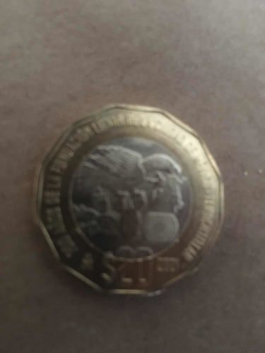 Moneda Doble Águila De $ 20 Pesos Conmemorativa (Usado)