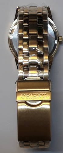 Relogio Orient Feminino Dourado Original Medio Mgss1179 C1kx
