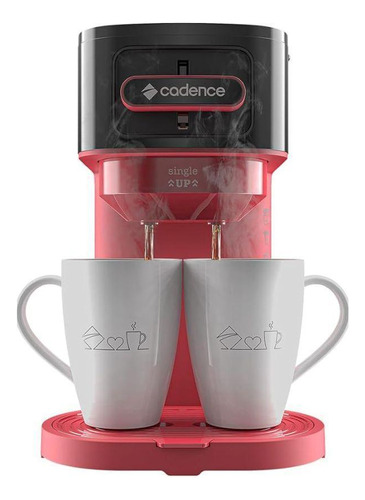 Cafeteira Cadence Elétrica Caf230 Vermelha E Preta 110v