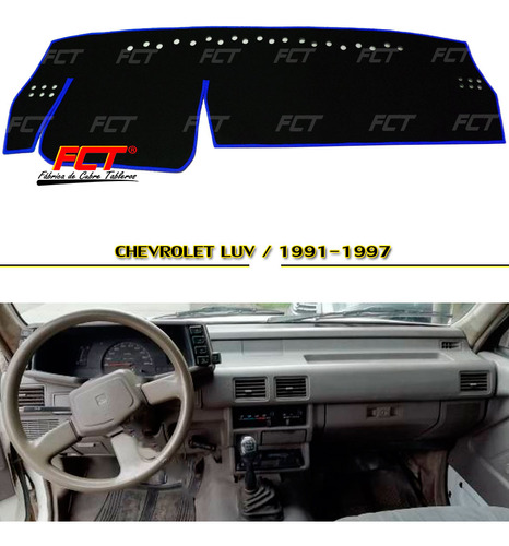 Cubre Tablero Premium/ Chevrolet Luv / 1991 1992 1993 1994