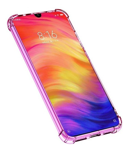 Funda Xiaomi Slim Antishock Gradiente Transparente Case