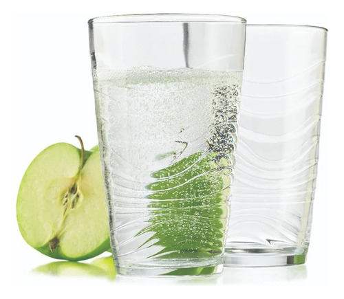 Set 12 Vasos De Vidrio 528ml Orbita - Libbey