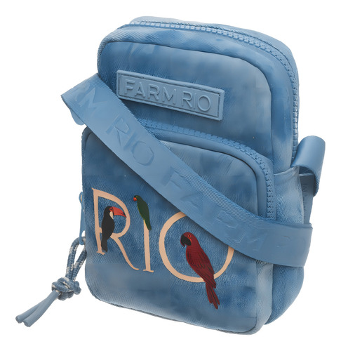 Bolso Dom de vaqueros Pontinha De Macaw de Farm Da Gema