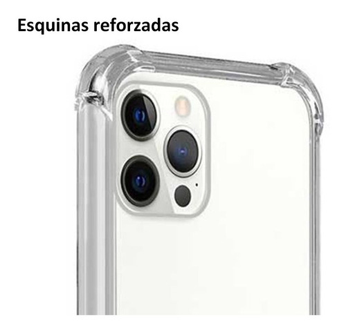 Imagen 3 de 4 de Forro Transparente iPhone 14 14 Plus 14 Pro 14 Pro Max