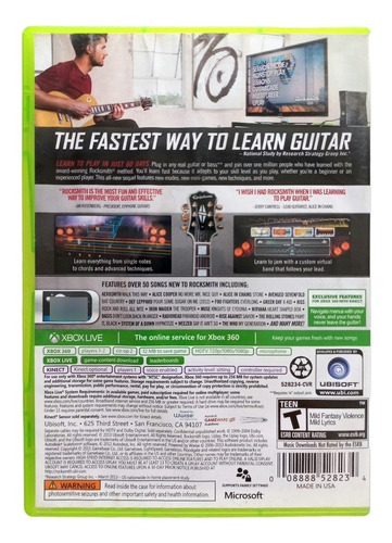 Rocksmith 2014 Edition Xbox 360 (Reacondicionado)