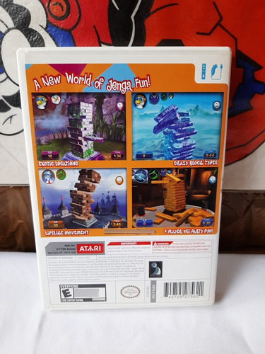 Jenga De Wii O Wii U Con Opcion De Idioma. (Usado)