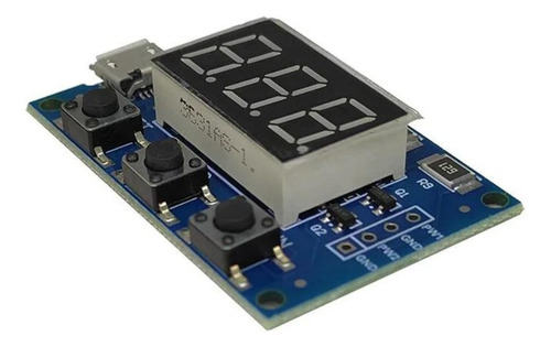 Gerador De Pulso De Frequência Pwm 2 Canais Hw-0515