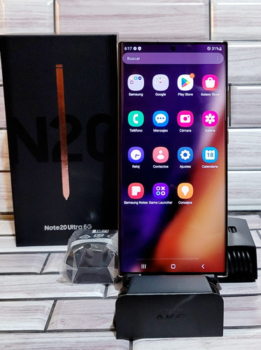 Samsung Galaxy Note20 Ultra 5g 256 Gb Bronce Místico 12 Gb Ram (Usado)