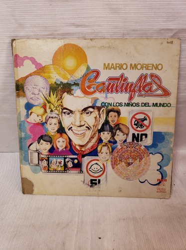 Mario Moreno Cantinflas Con Los Niños Del Mundo Disco Lp