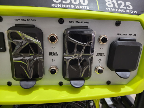 Generador Ryoby 6500 Watts Nuevo 110v Y 220v (Usado)