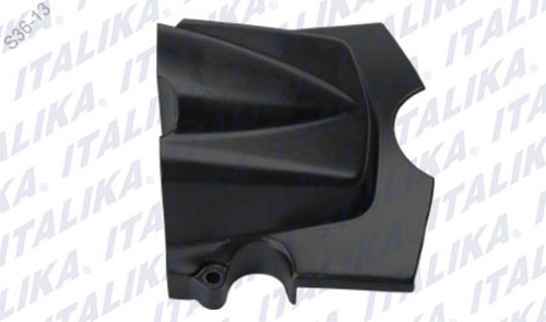 Italika Orig Cubre Cárter Izq Trasera Tc200 Negra 18 - 20