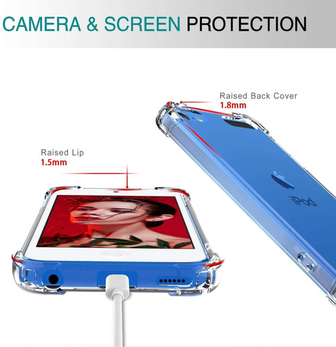 Funda Para El iPod Touch 7, iPod Touch 6, iPod Touch 5 Con E