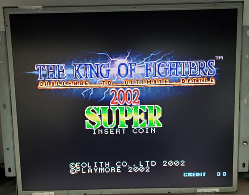 The King Of Fighters 2002 Super O Plus Mvs Snk Neo-geo Jamma