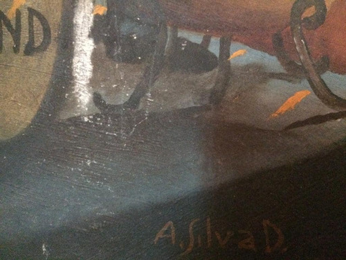 Pintura Al Óleo Dancing Del Artista Antonio Silva Díaz