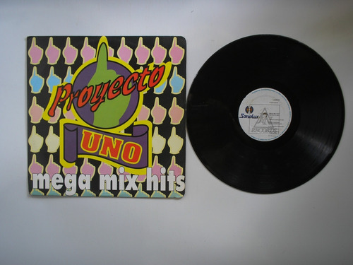 Lp Vinilo Proyecto Uno Megamix Hits Edicion Colombia 1996