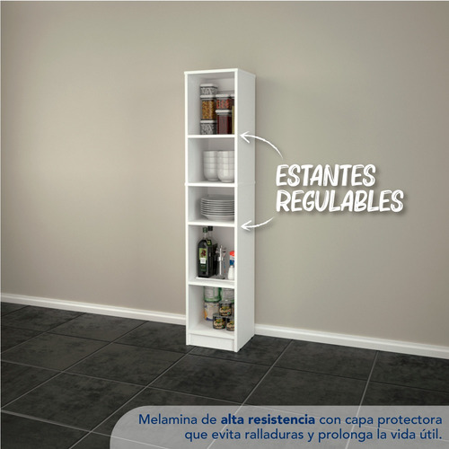 Mueble Organizador De Baño Estanteria Despensero Lavadero