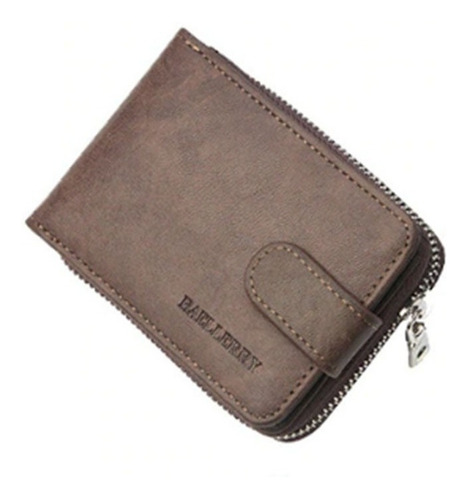Linda Cartera Monedero Billetera Tarjetero Para Mujer Dama Color Chocolate