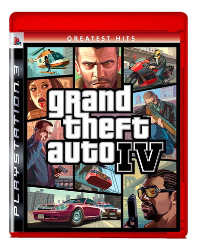 Jogo Grand Theft Auto Iv Gta Ps3 Midia Fisica Original