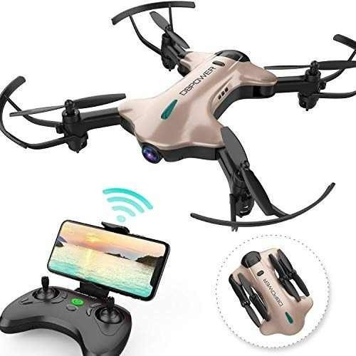 Dbpower Fpv Rc Drone Con 720p Hd Wifi Camara De Alimentacion