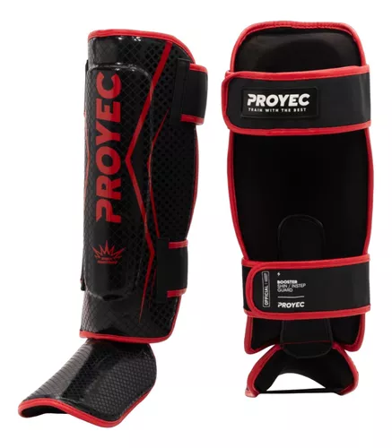 Protectores Tibiales Proyec Empeine + Tibial Kick Boxing Mma