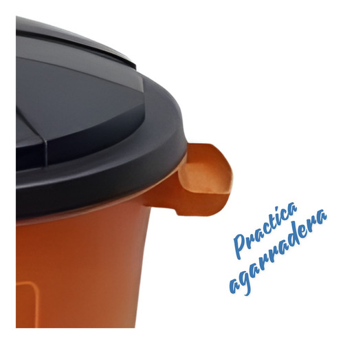 Cesto Contenedor Para Tipos De Basura Practibote 55 Litros