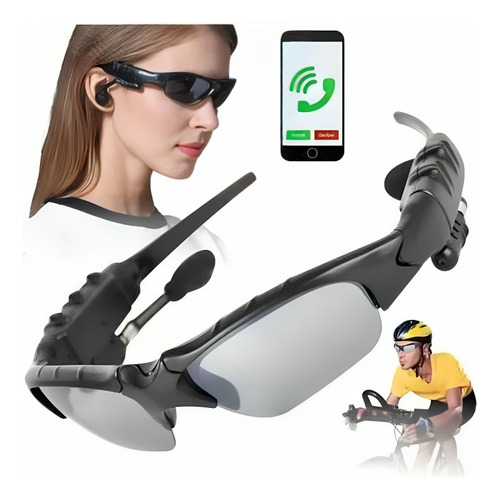 Gafas Lentes Con Audífonos Bluetooth 