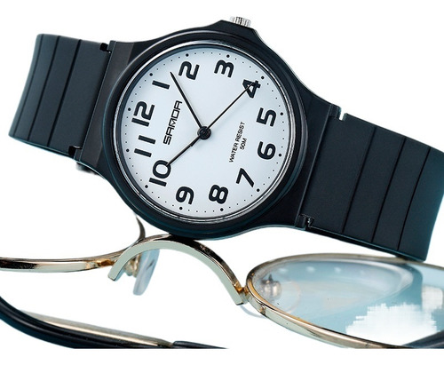 Reloj Tendencia De Moda Correa Fina Temperamento Simple