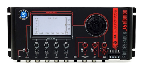 Processador De Áudio Digital Jfa J6 Híbrido