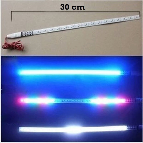 Pack 28 Tira Led 30cm Estrobo/secuencial Tipo Autoincreible 